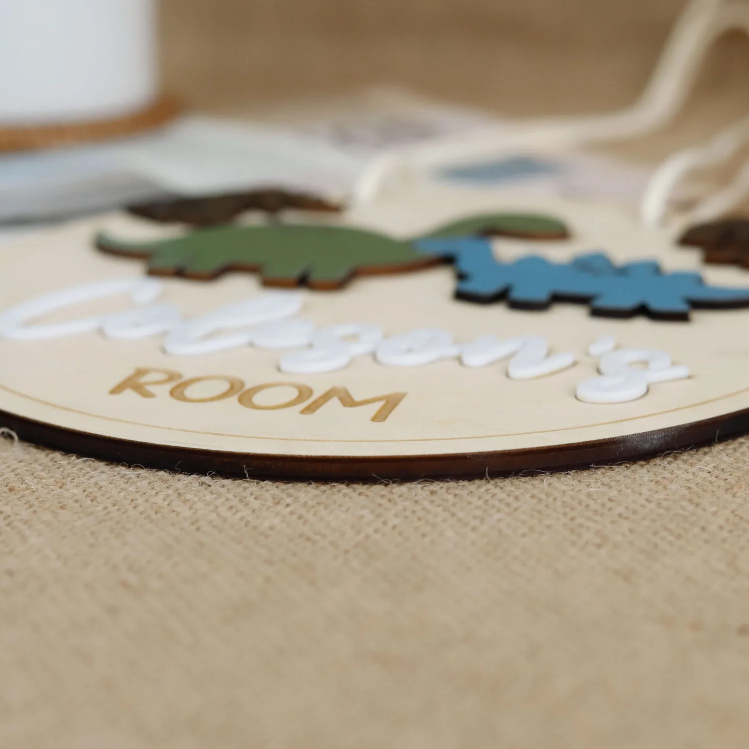 Personalized Dinosaur Name Plates for Kids | Custom Prehistoric Decorations | Jurassic Fun Personalized Dinosaur Signs | Custom Dinosaur Name Plates for Kids | Unique Room Decorations - Image 7