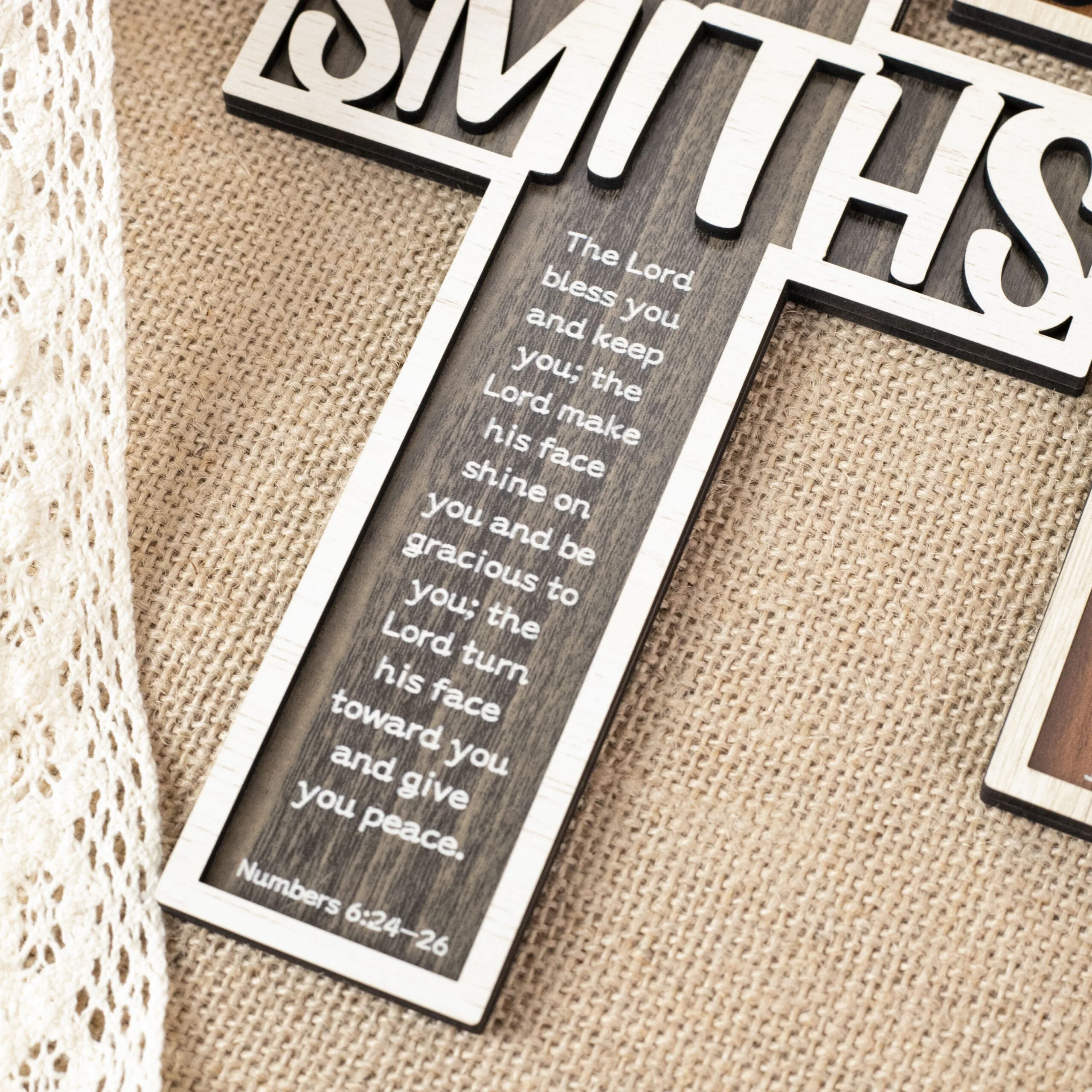 Personalized Children's Wooden Cross: Elegantly Celebrate Baptism And First Communion Milestones, A Meaningful Gift For Loved nes | Woodhug - Image 5
