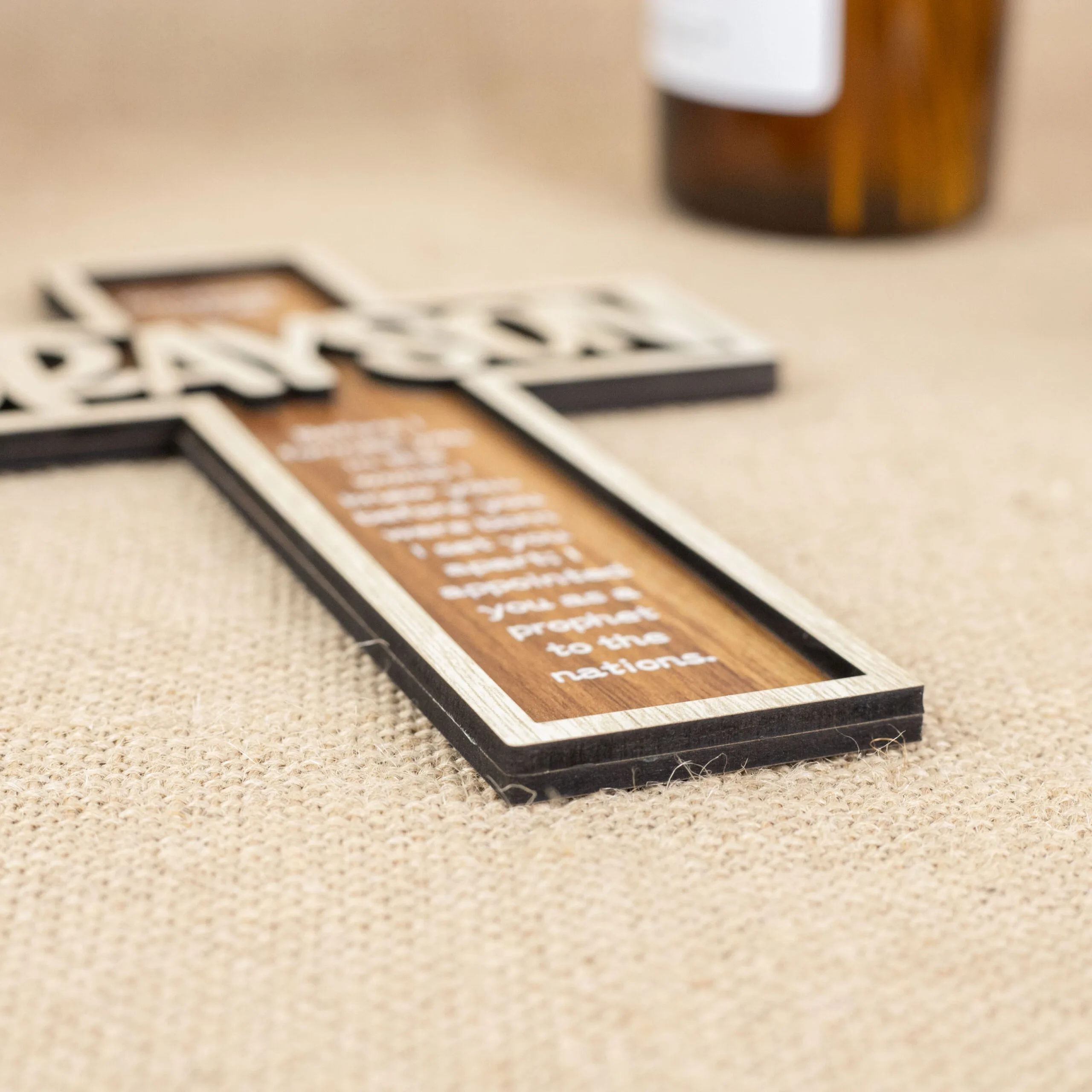 Personalized Children's Wooden Cross: Elegantly Celebrate Baptism And First Communion Milestones, A Meaningful Gift For Loved nes | Woodhug - Image 10