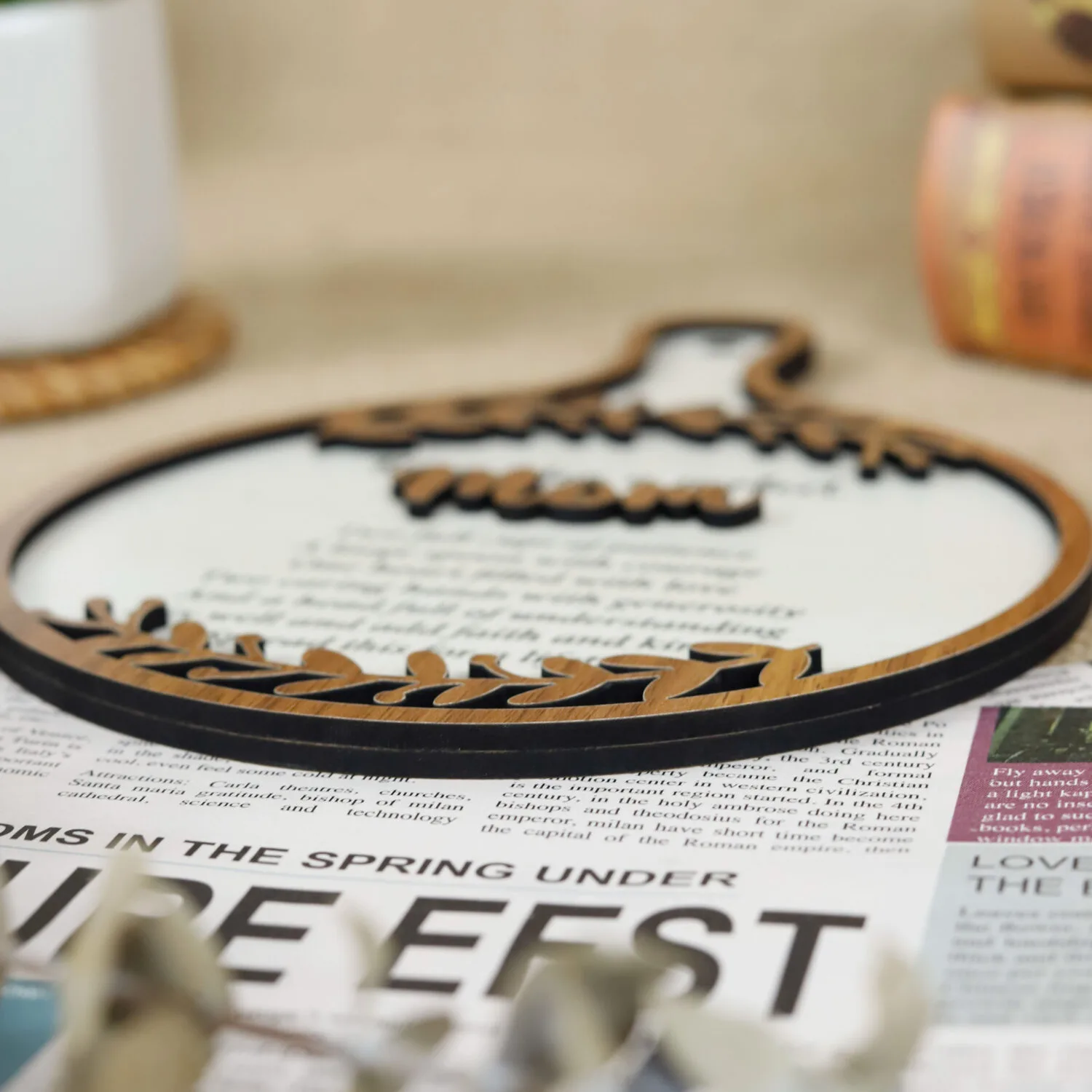 Customized Recipe Cutting Board | Celebrate Mom with a Personalized Recipe Cutting Board | Personalized Kitchen Memento - Image 9