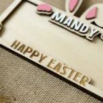 Personalized Rabbit Money Bag | Personalized Rabbit Money Bag for Spring Holidays | Perfect Gift for Easter and Spring | Cute Rabbit Money Bag | Custom Easter Souvenir - Image 8