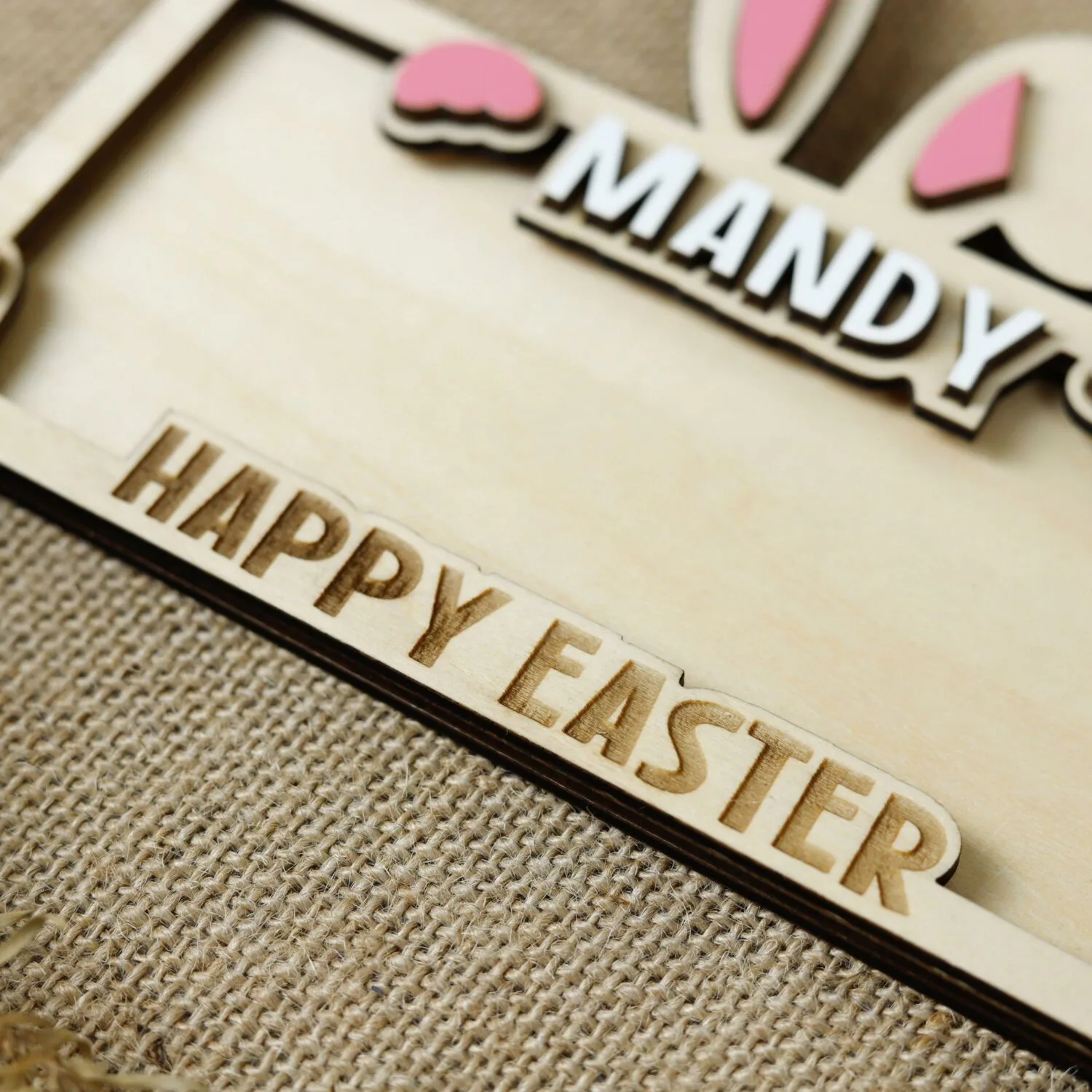 Personalized Rabbit Money Bag | Personalized Rabbit Money Bag for Spring Holidays | Perfect Gift for Easter and Spring | Cute Rabbit Money Bag | Custom Easter Souvenir - Image 8