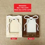 Personalized Magnetic Grandson Photo Frame | | Wooden Family Gifts | Treasured Memories with Personalized Grandson Photo Frame - Image 2