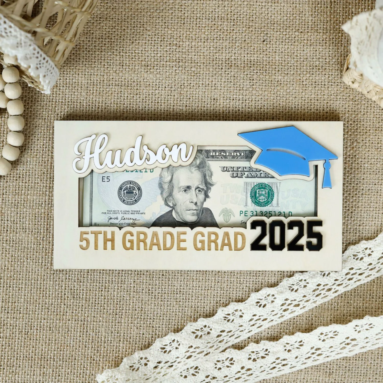 Personalized 2025 Elementary School Graduation Gift - Custom Keepsake Plaque for Kids