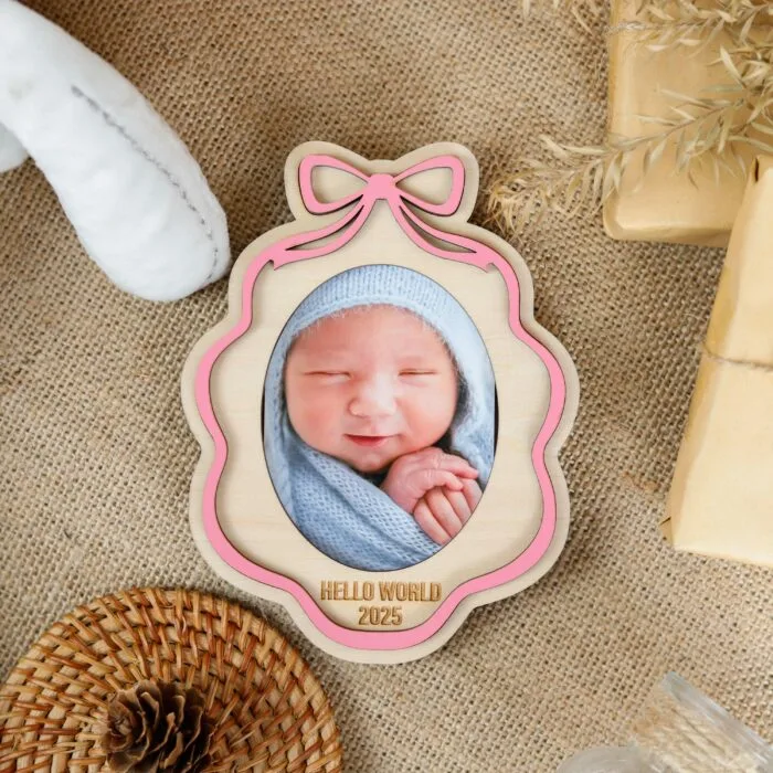 Personalized Baby Monthly Milestone Sign - Custom Wooden Photo Prop Keepsake