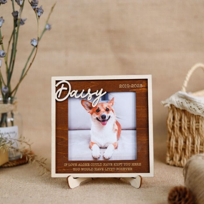 Personalized Dog & Cat Loss Memorial Sign - Custom Pet Remembrance Keepsake