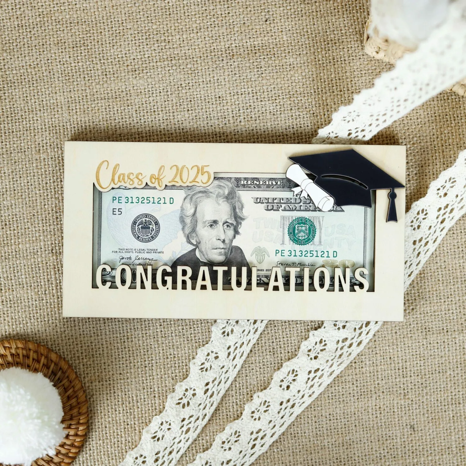 Personalized 2025 Elementary School Graduation Gift - Custom Wooden Keepsake for Kids