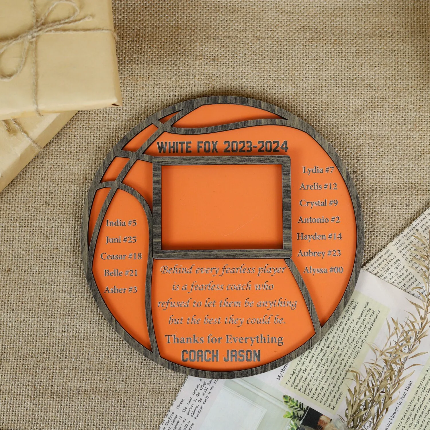 Personalized Baseball Coaches Board | Celebrate Your Coach with a Custom Baseball Board | Custom Thank You Gift - Image 9