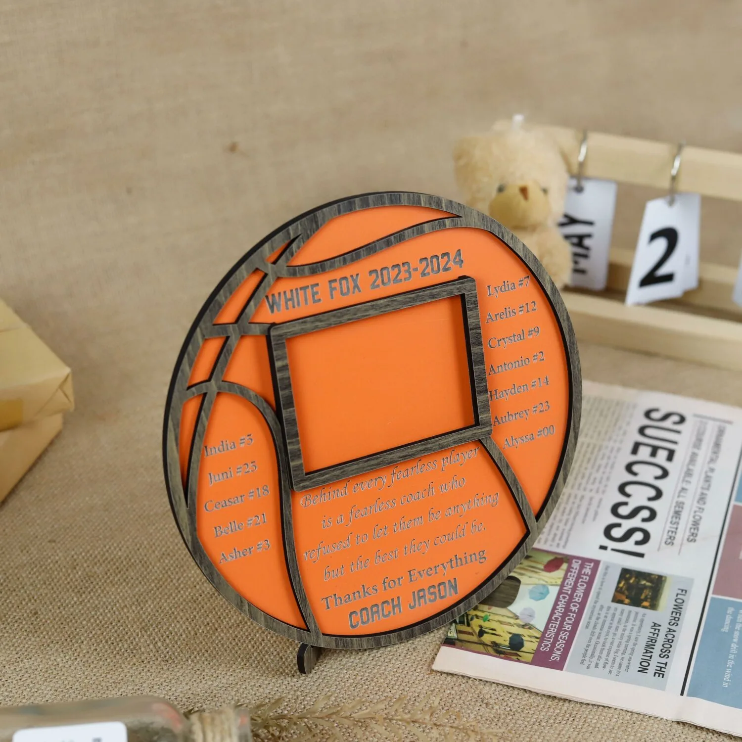 Personalized Baseball Coaches Board | Celebrate Your Coach with a Custom Baseball Board | Custom Thank You Gift - Image 7