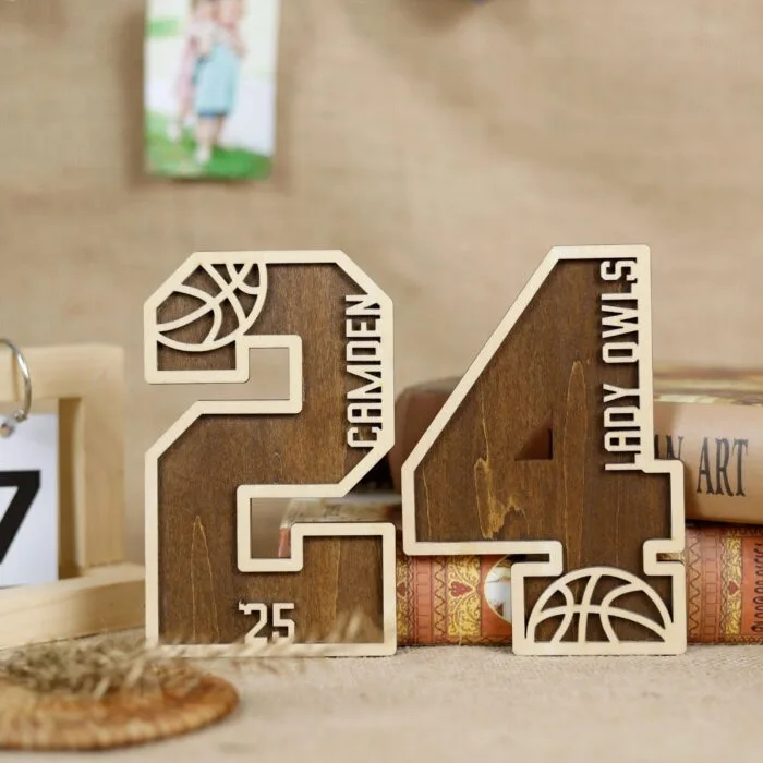 Personalized Dad & Grandpa Golf Wood Sign - Custom Wooden Keepsake Gift for Golfers