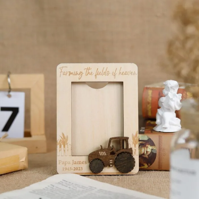 custom memorial photo magnet