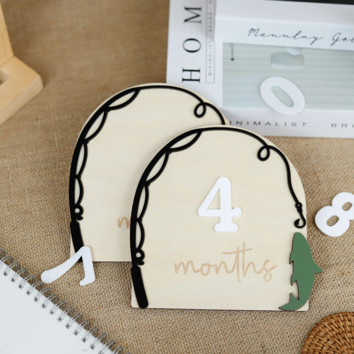 Custom Fishing Nursery Sign | Personalized Baby Fishing Plaque | Custom Fishing Name Sign - Image 12