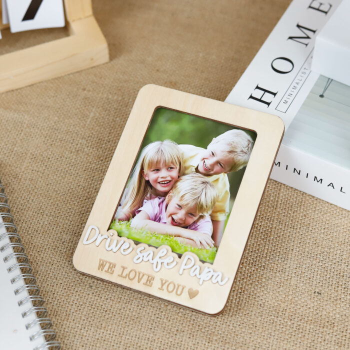 Keep Loved Ones Close on Every Trip | Personalized Car Photo Clip | Custom Drive Safe Clip - Image 8