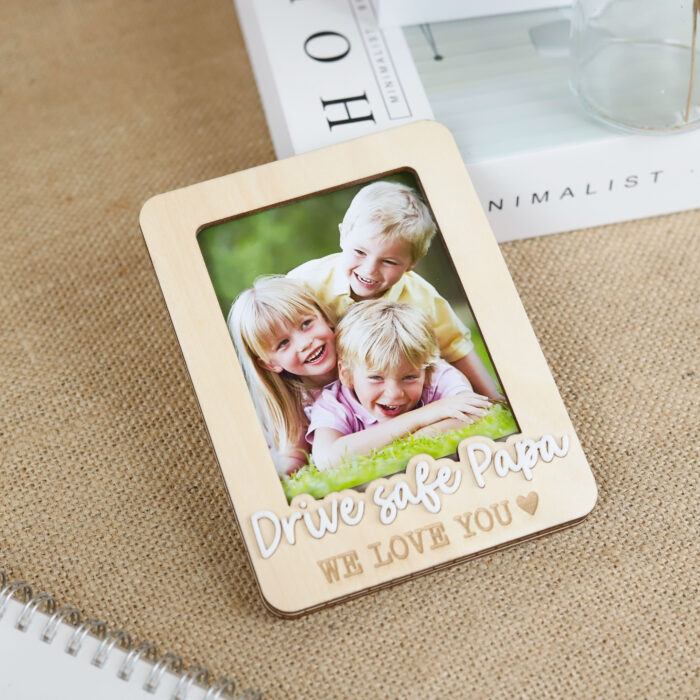 Keep Loved Ones Close on Every Trip | Personalized Car Photo Clip | Custom Drive Safe Clip - Image 7