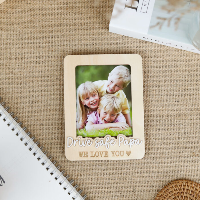 Keep Loved Ones Close on Every Trip | Personalized Car Photo Clip | Custom Drive Safe Clip - Image 6