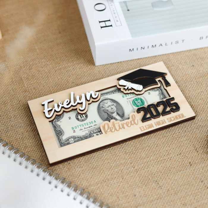 Retirement Gift with Style | Personalized Cash Holder | Engraved Farewell Keepsake - Image 9