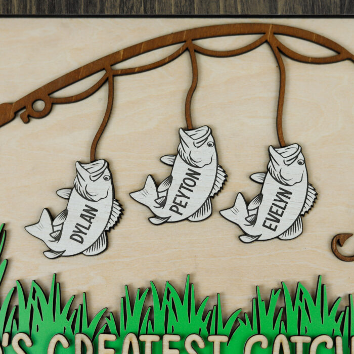 Grandpa’s Family Tree | Custom Family Name Plaque | Engraved Grandpa Sign - Image 8