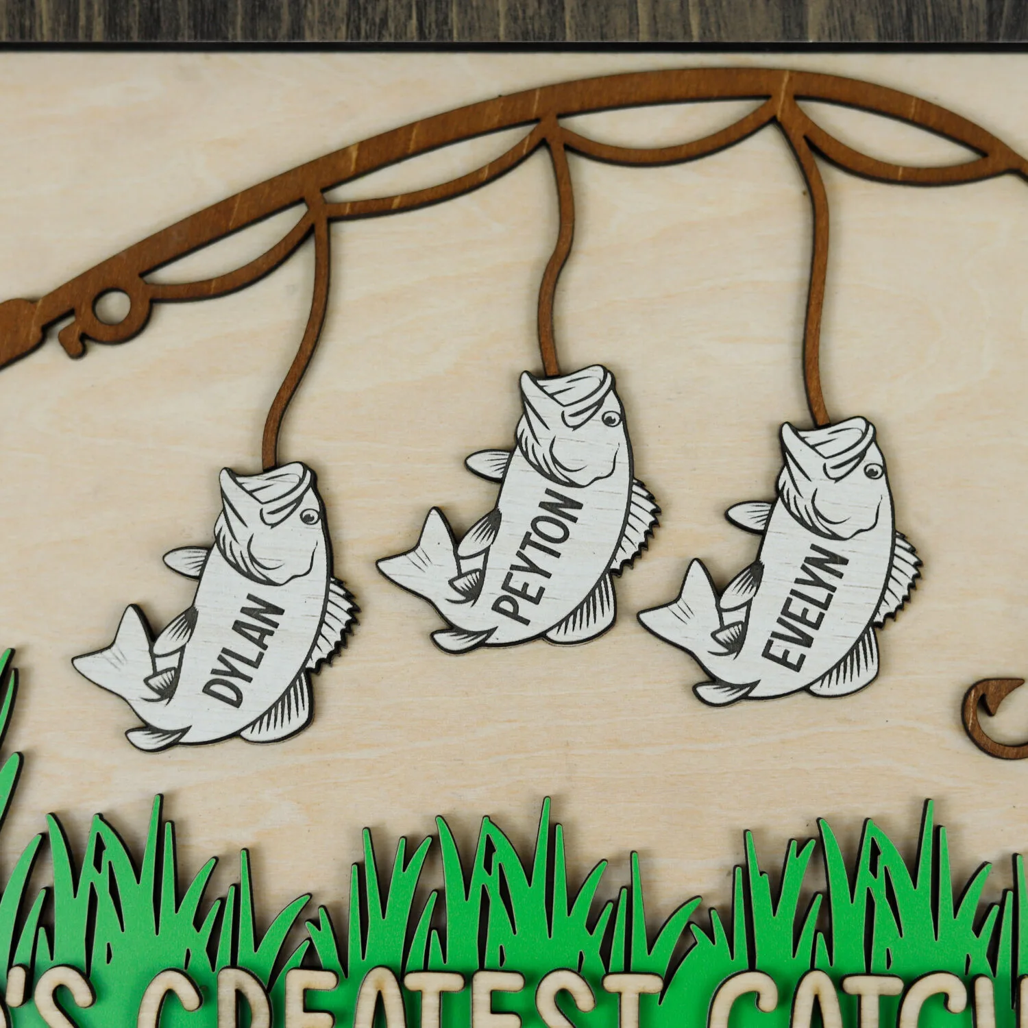 Grandpa’s Family Tree | Custom Family Name Plaque | Engraved Grandpa Sign - Image 8