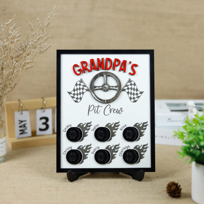Custom Grandpa Sign |  Personalized Wooden Keepsake | Personalized Gift for Grandpa