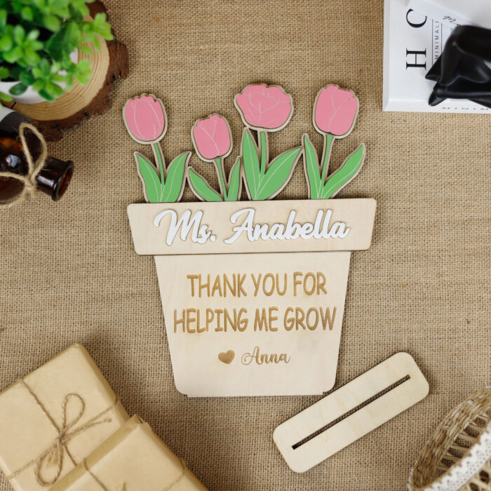 Personalized Teacher Name Sign |  Custom Classroom Decor | Teacher Appreciation Gift - Image 5