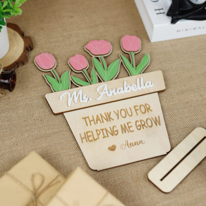 Personalized Teacher Name Sign |  Custom Classroom Decor | Teacher Appreciation Gift - Image 6