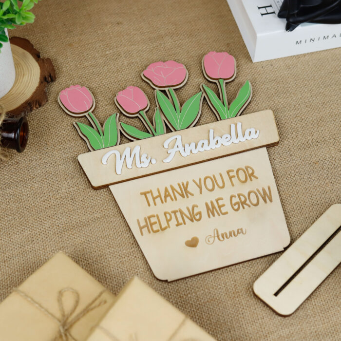 Personalized Teacher Name Sign |  Custom Classroom Decor | Teacher Appreciation Gift - Image 7
