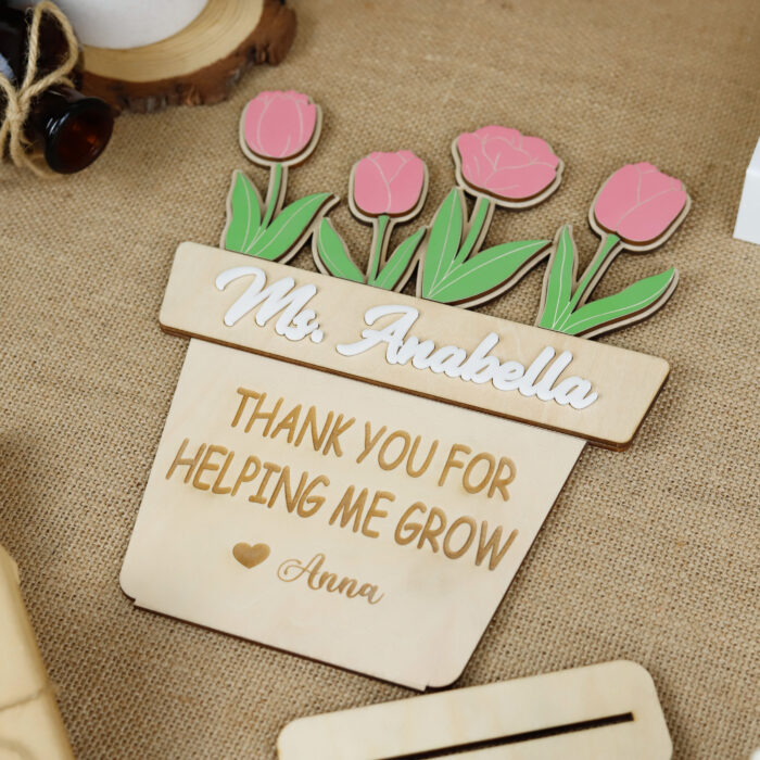 Personalized Teacher Name Sign |  Custom Classroom Decor | Teacher Appreciation Gift - Image 8