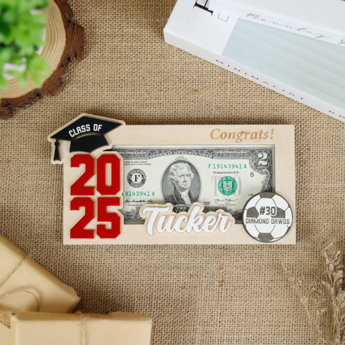 Graduation Money Holder | Personalized Cash Gift for Grads | Personalized Grad Money Holder - Image 3