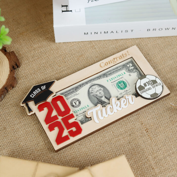 Graduation Money Holder | Personalized Cash Gift for Grads | Personalized Grad Money Holder - Image 6