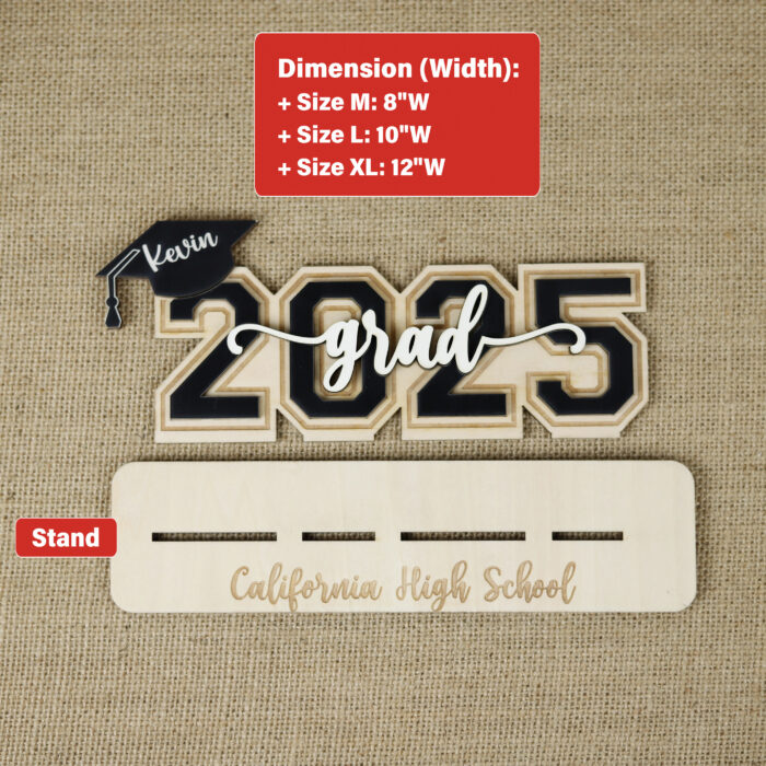 Class of 2025 Personalized Graduation Gift | Proud Graduate Gift 2025 | Personalized for High School or College - Image 2