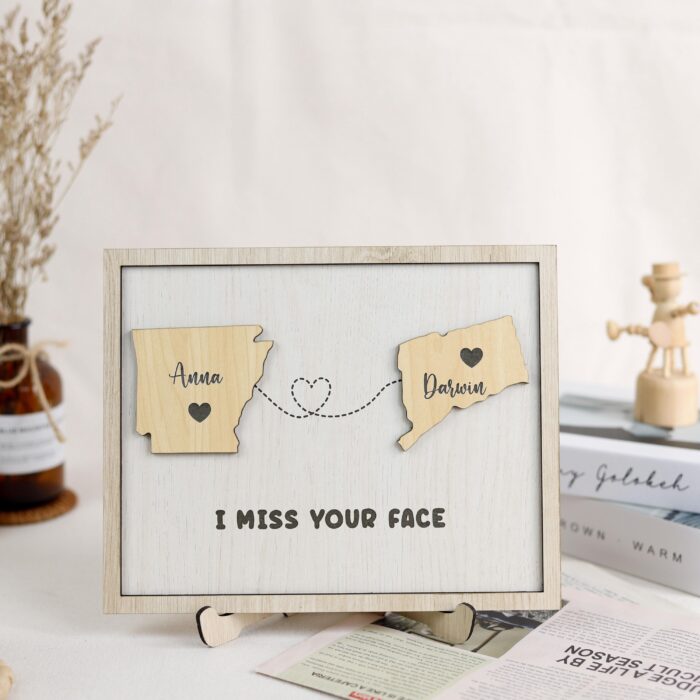 Long distance couple gift