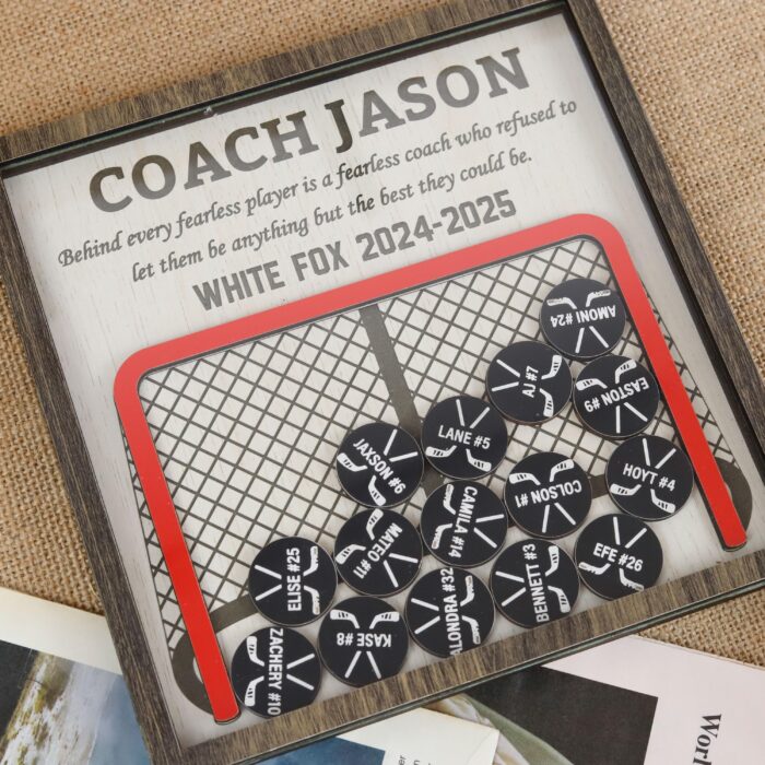 Custom Hockey Coach Gift | Personalized End-of-Season Thank-You - Image 8