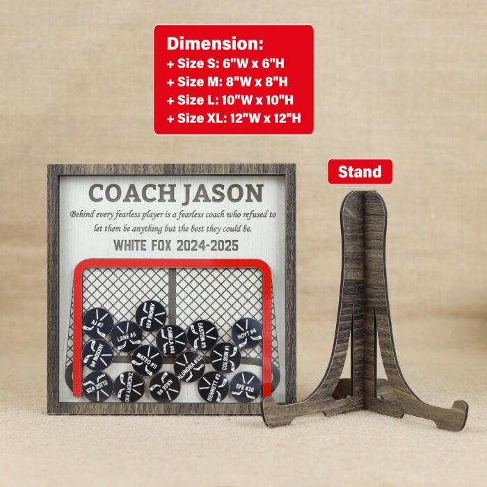 Custom Hockey Coach Gift | Personalized End-of-Season Thank-You - Image 2