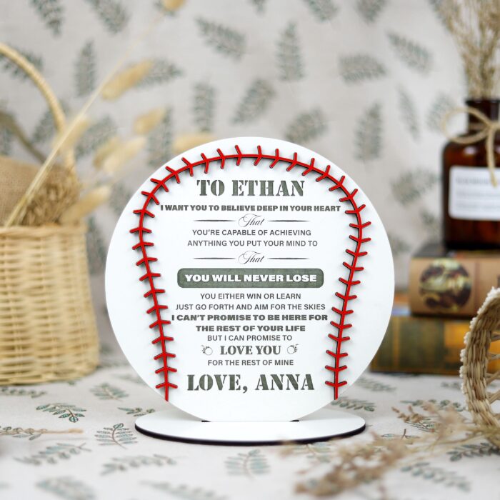 Personalized Baseball Gift for Grandson| Grandson Baseball from Grandpa or Grandma| Custom Baseball for Grandson