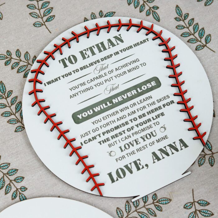 Personalized Baseball Gift for Grandson| Grandson Baseball from Grandpa or Grandma| Custom Baseball for Grandson - Image 6
