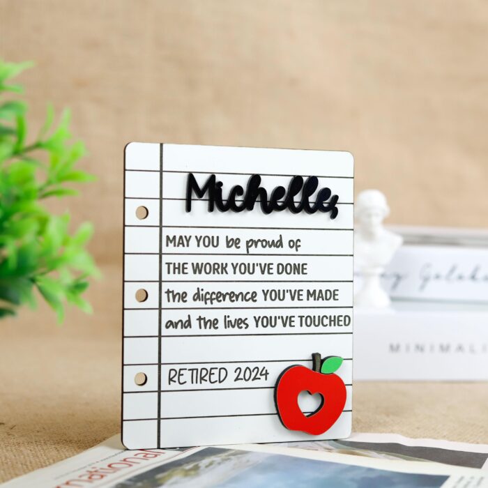 Custom Retirement Magnet | Personalized Gift for Coworkers | Personalized Retiree Magnet | Unique Farewell Gift - Image 7
