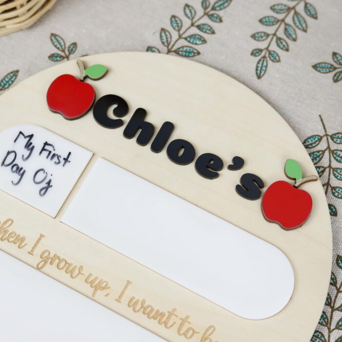 Personalized First Day of School Sign| Custom Back to School Board| First Day Sign for Kids - Image 6