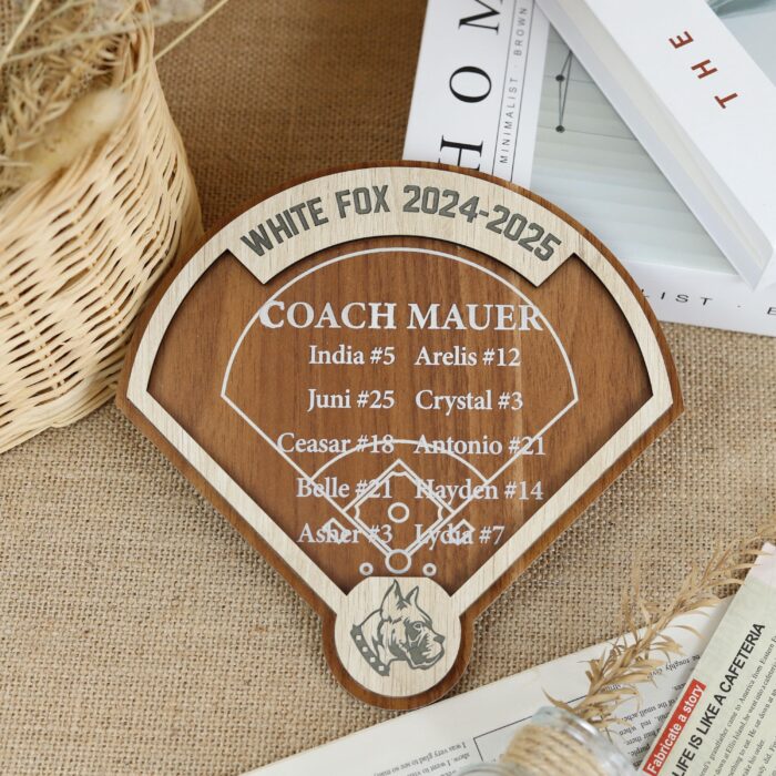 Custom Baseball & Softball Plaque | Personalized Player Award | A Keepsake of Pride
