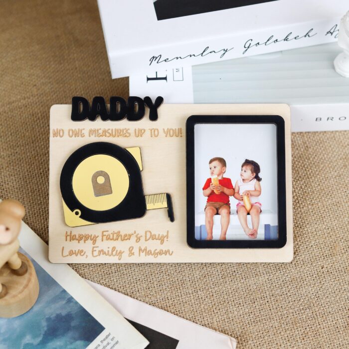 Personalized Photo Frame Gift He’ll Treasure | Custom Grandpa Picture Frame |  Personalized Thank You Frame for Grandpa - Image 4