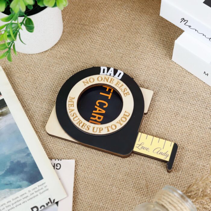 Personalized Metal Gift Card Holder for Him | Custom Gift Card Holder for Father’s Day | Personalized Metal Card Holder - Image 6