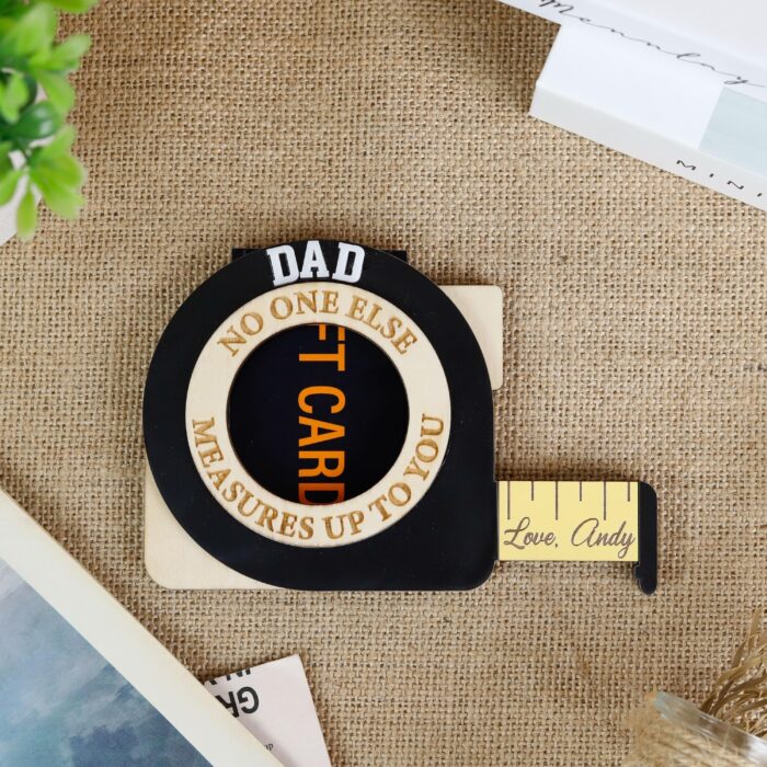 Personalized Metal Gift Card Holder for Him | Custom Gift Card Holder for Father’s Day | Personalized Metal Card Holder - Image 5