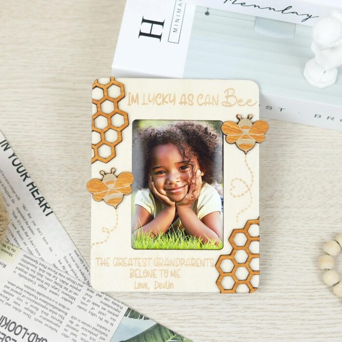Custom Bee Magnet | Personalized Bumble Bee Magnet | Cute Bee Fridge Magnet - Image 5