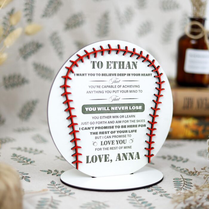 Personalized Baseball Gift for Grandson| Grandson Baseball from Grandpa or Grandma| Custom Baseball for Grandson - Image 5