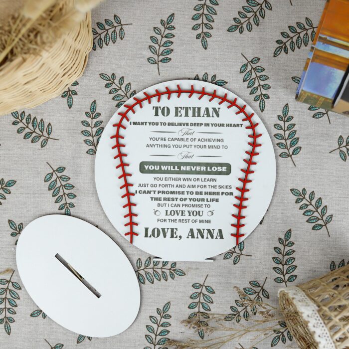 Personalized Baseball Gift for Grandson| Grandson Baseball from Grandpa or Grandma| Custom Baseball for Grandson - Image 4