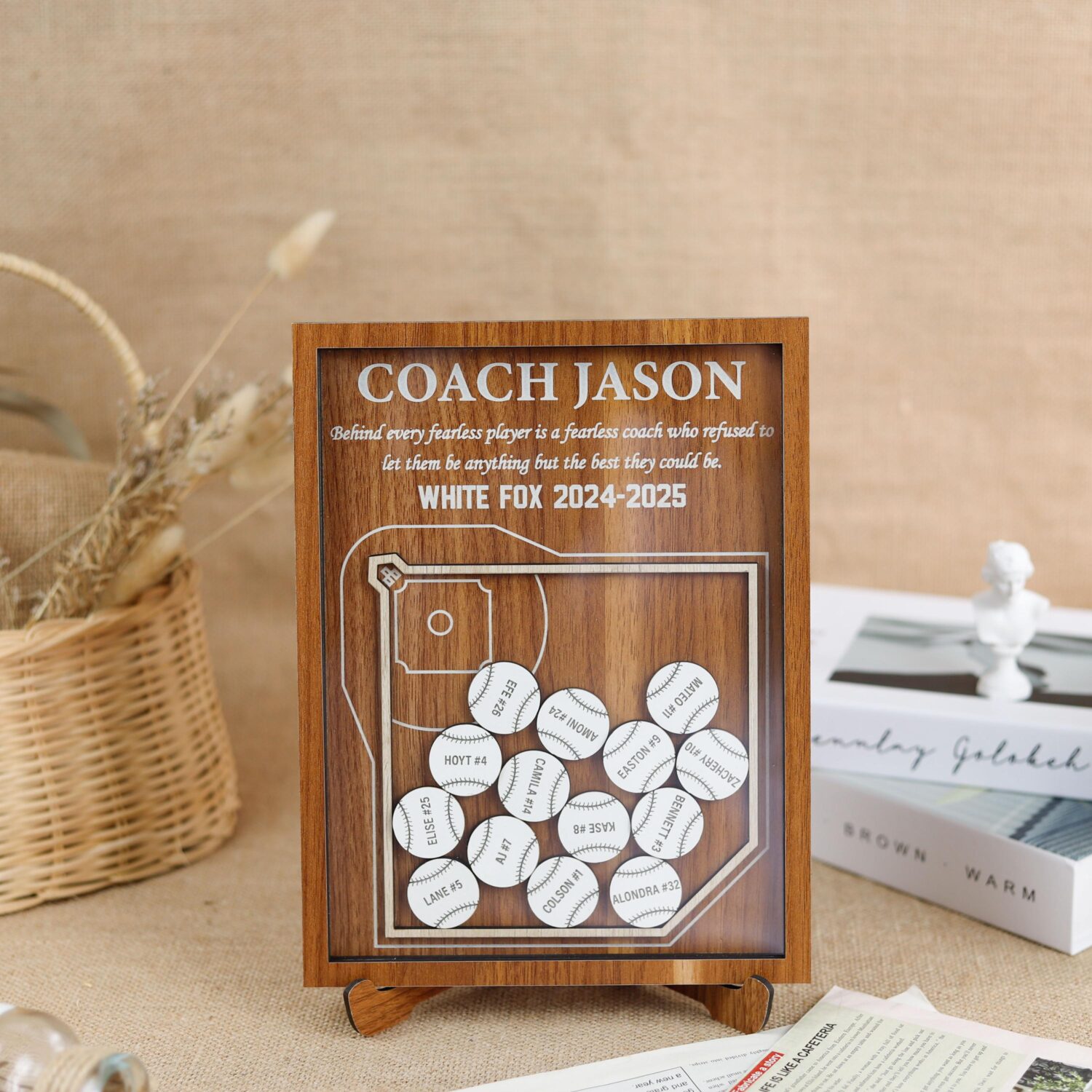 Softball baseball keepsake