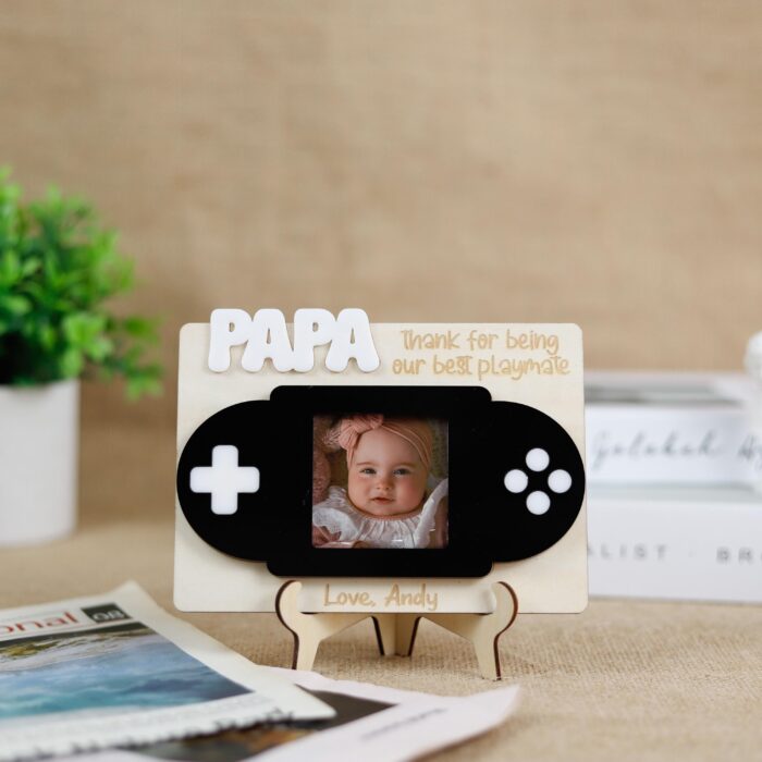 Gaming dad keepsake frame