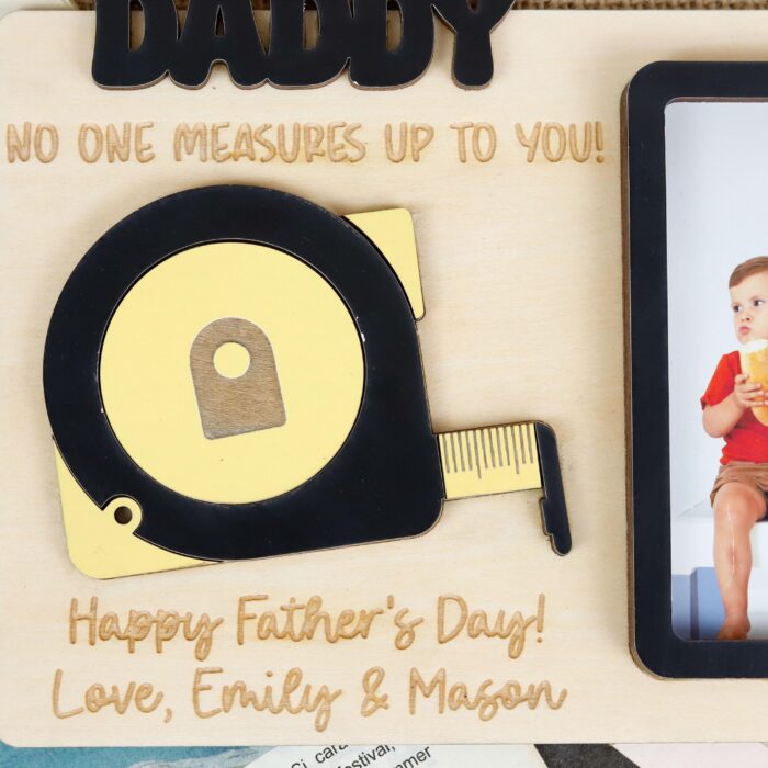 Personalized Photo Frame Gift He’ll Treasure | Custom Grandpa Picture Frame |  Personalized Thank You Frame for Grandpa - Image 9