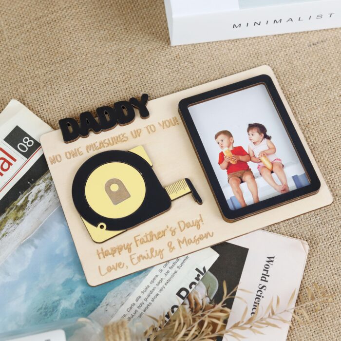 Personalized Photo Frame Gift He’ll Treasure | Custom Grandpa Picture Frame |  Personalized Thank You Frame for Grandpa - Image 7