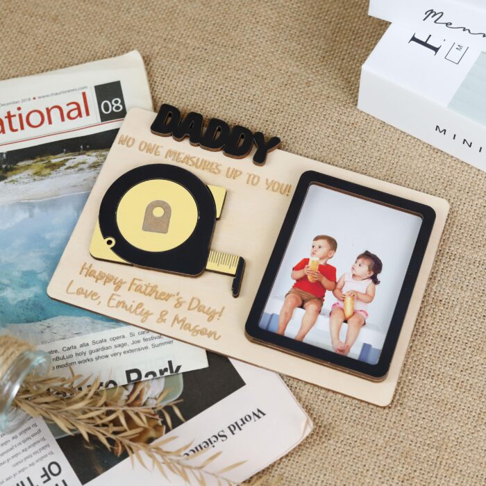 Personalized Photo Frame Gift He’ll Treasure | Custom Grandpa Picture Frame |  Personalized Thank You Frame for Grandpa - Image 5