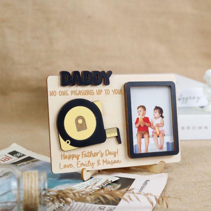 Personalized Photo Frame Gift He’ll Treasure | Custom Grandpa Picture Frame |  Personalized Thank You Frame for Grandpa - Image 11